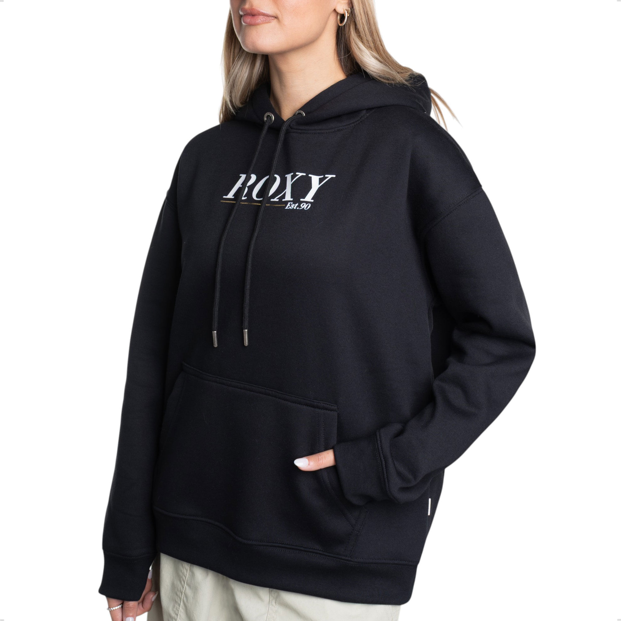 Buzo con capucha canguro Roxy Sparkle Evening frisado de Roxy — imagen 3