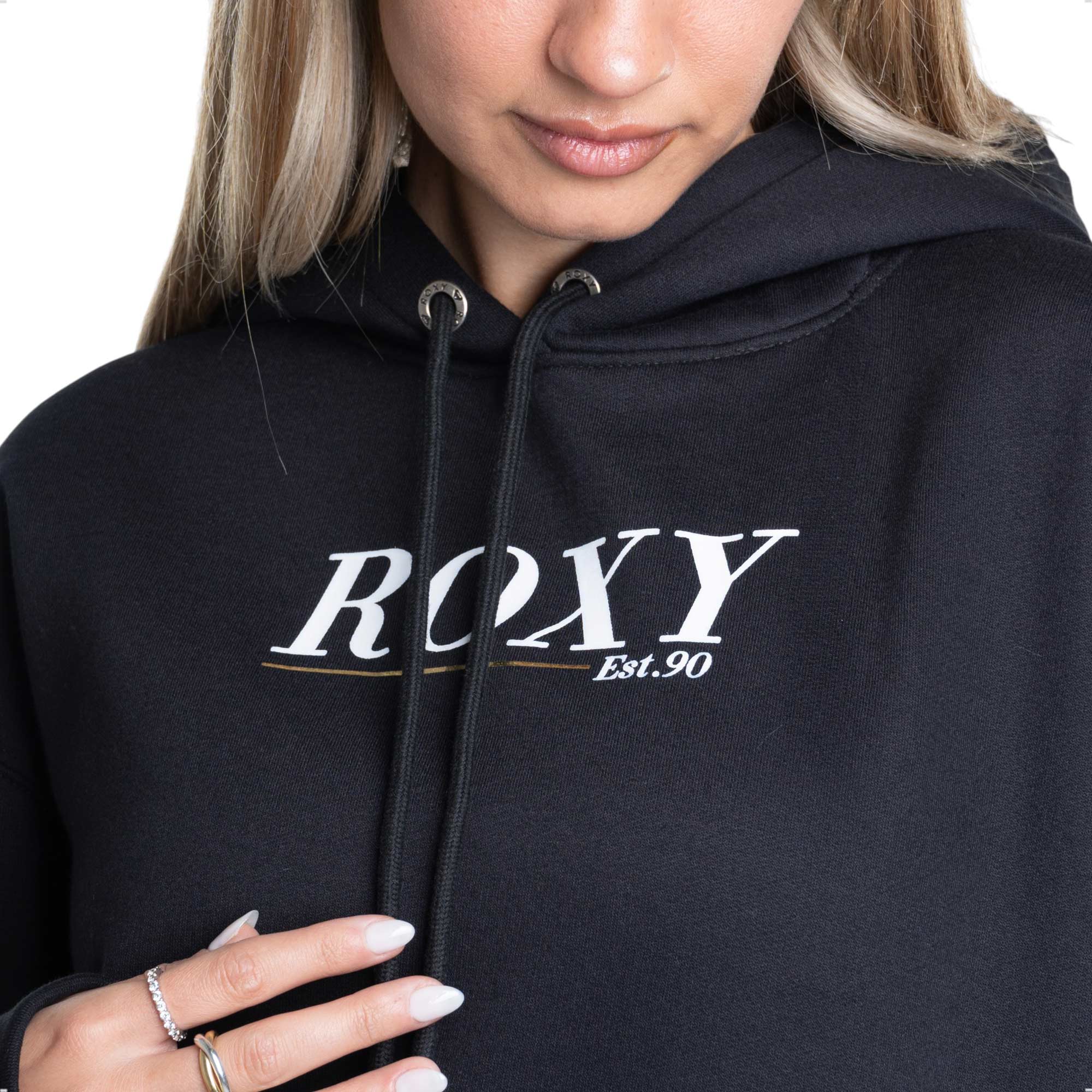 Buzo con capucha canguro Roxy Sparkle Evening frisado de Roxy — imagen 4
