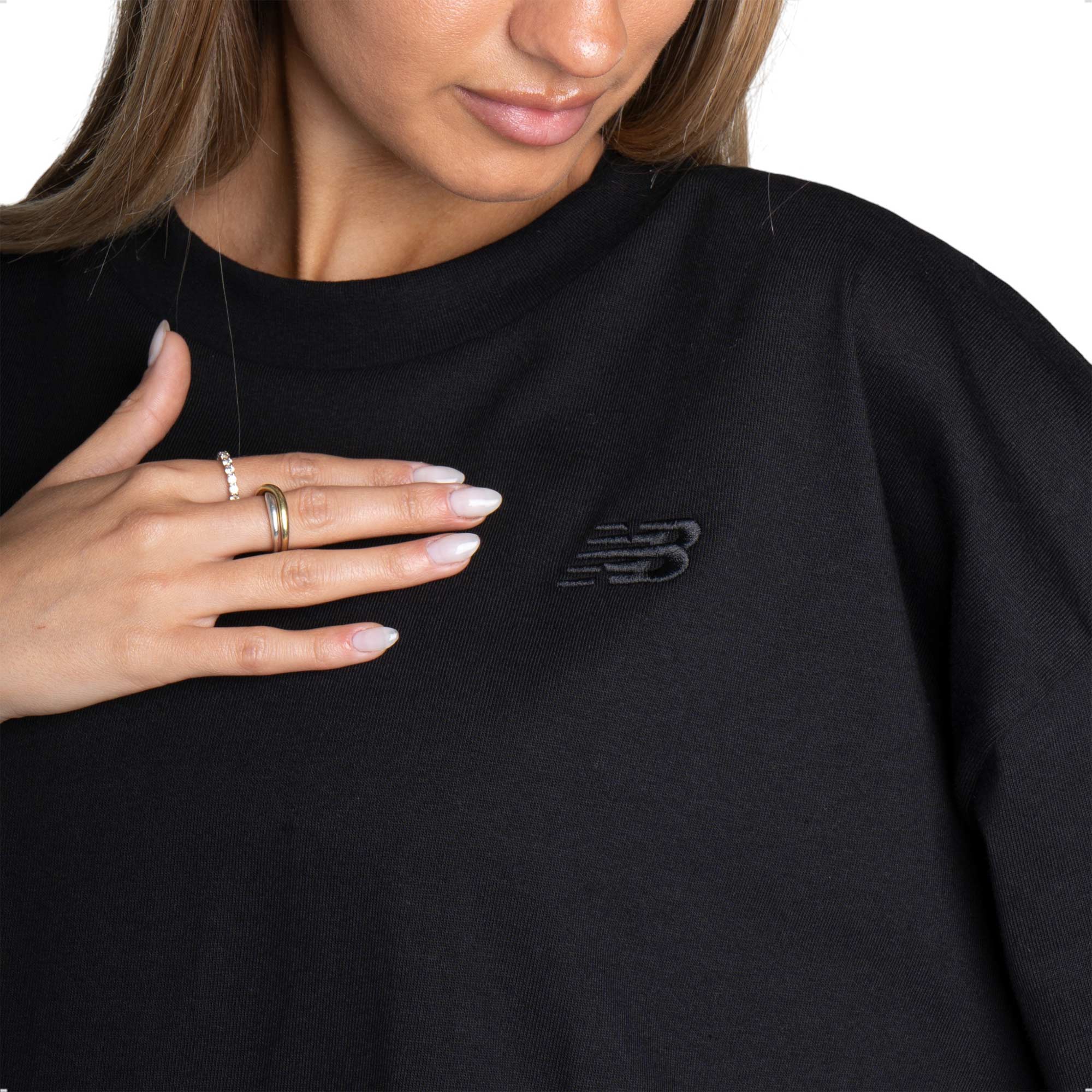 Remera New Balance Wta41501bk Athletics Jersey de New Balance — imagen 4