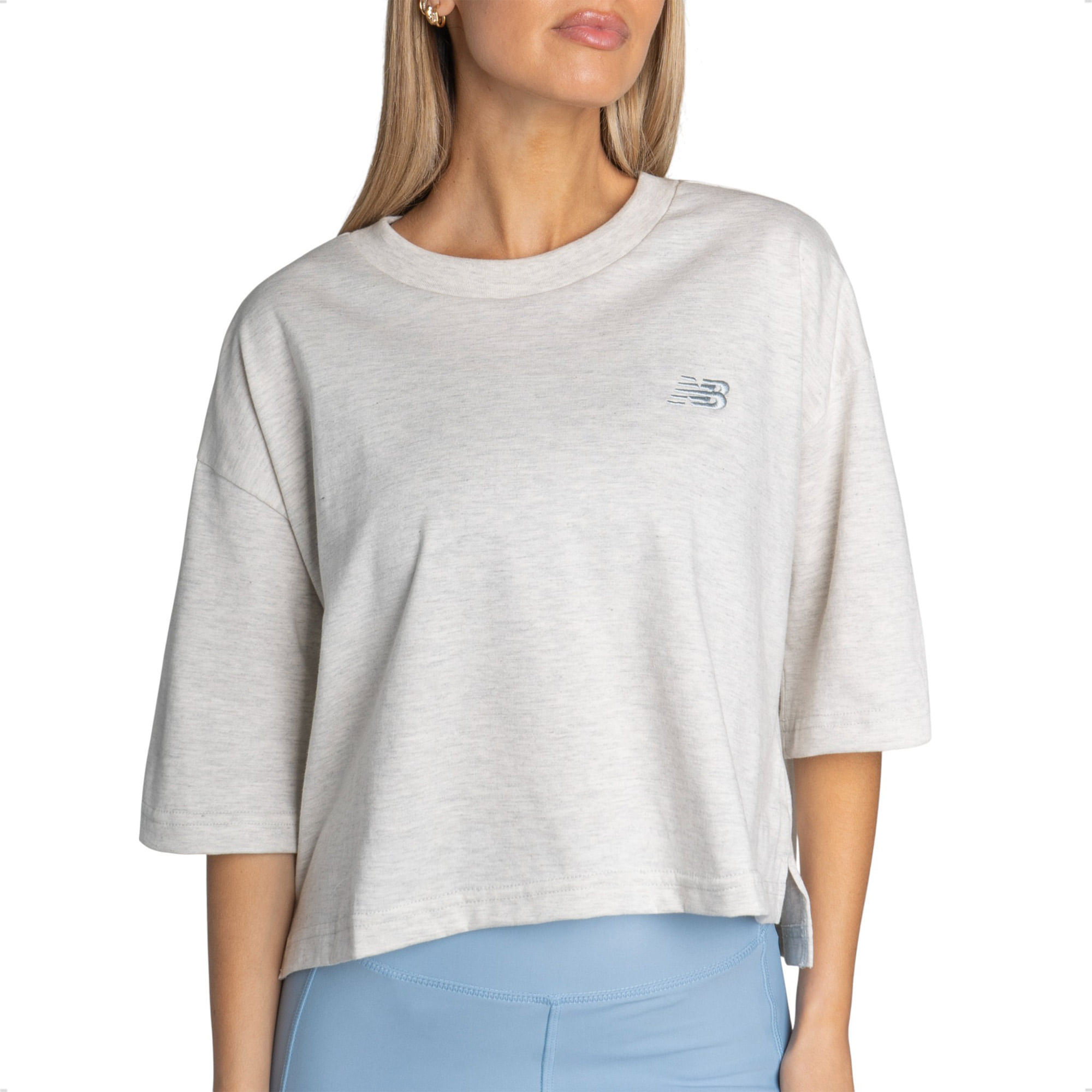 Remera Crop Oversized New Balance