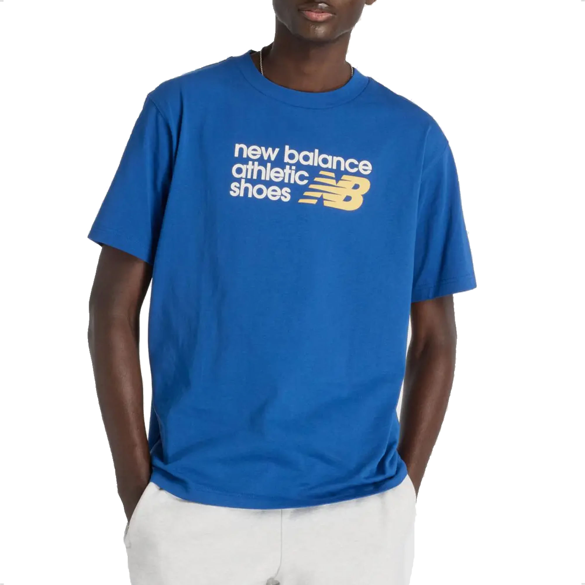 Remera New Balance Mt51900 gab relaxed premium urbano