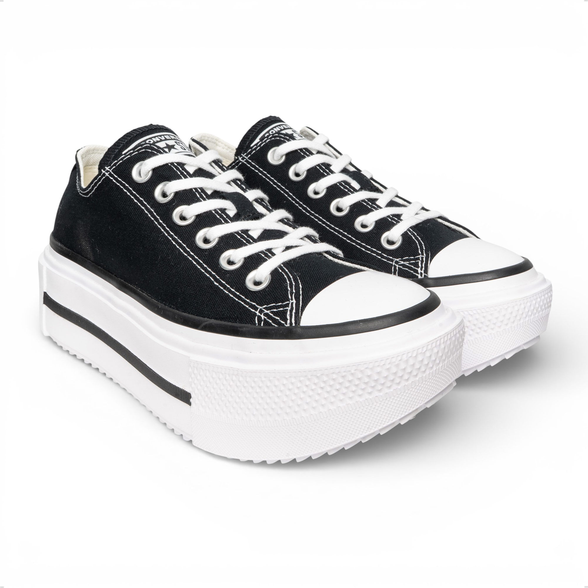 Zapatillas Converse All Star Double Stack Ox plataform para mujer — imagen 3