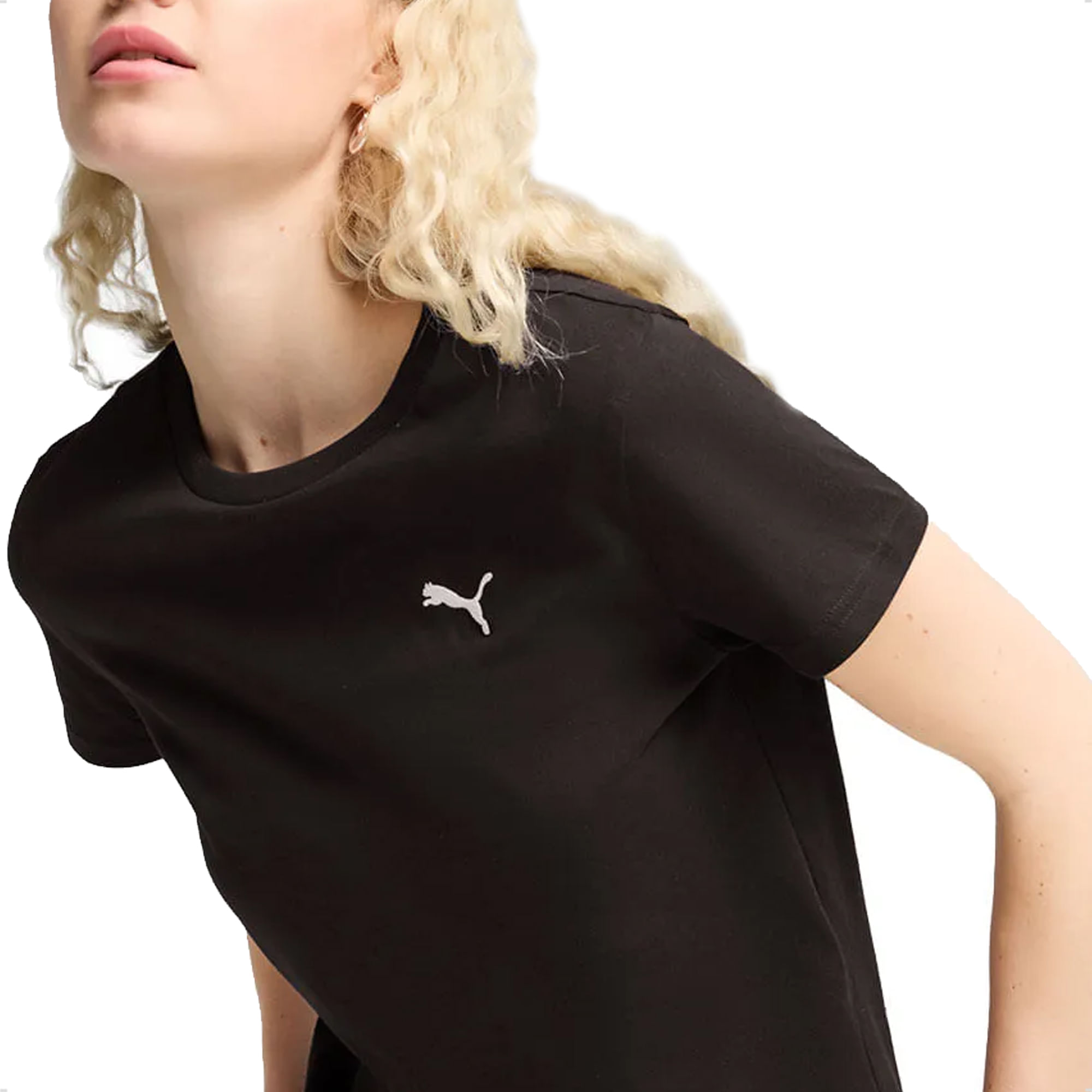Remera Puma Essential Logo urbano para mujer de Puma — imagen 3