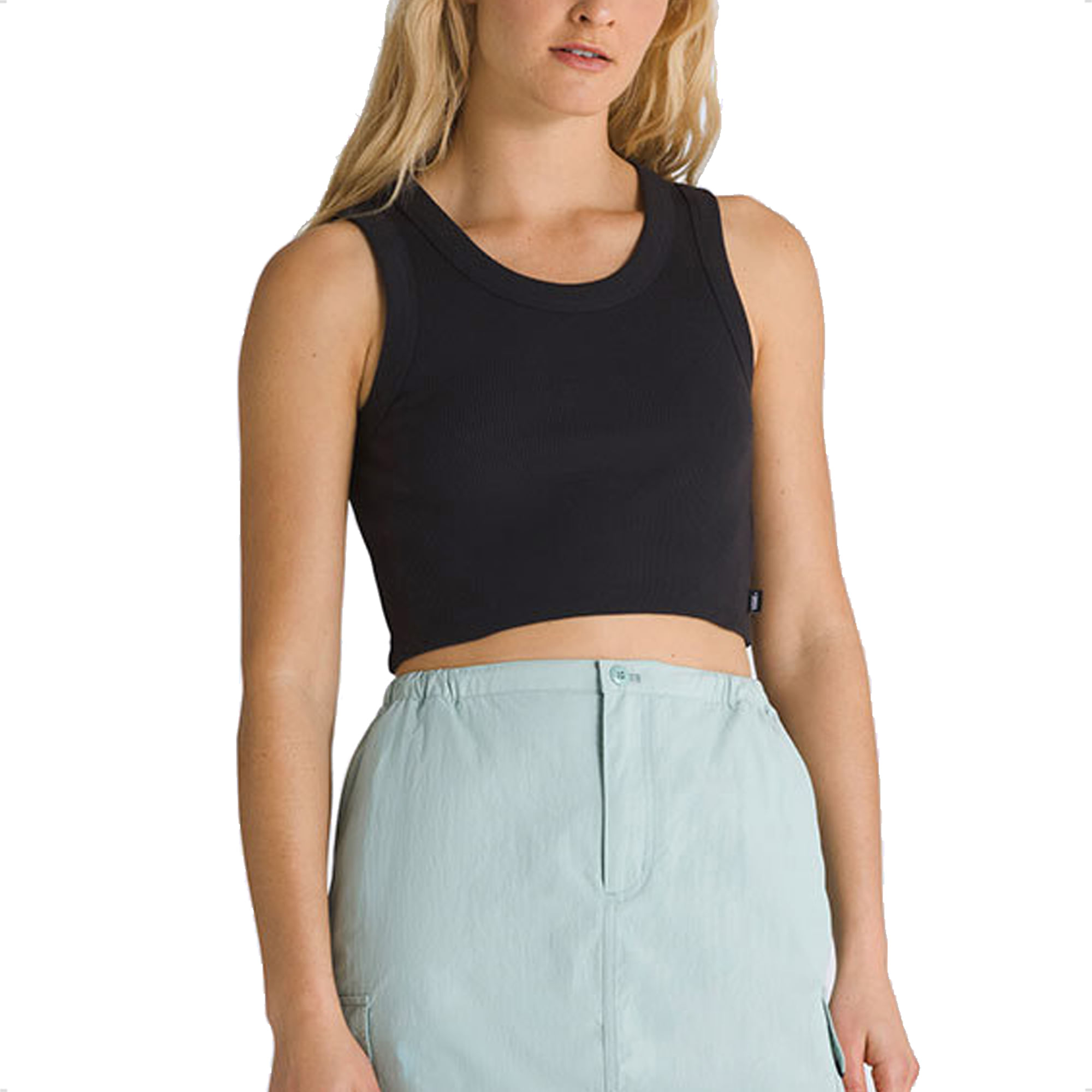 Musculosa crop vans drew rib mujer urbano de Vans