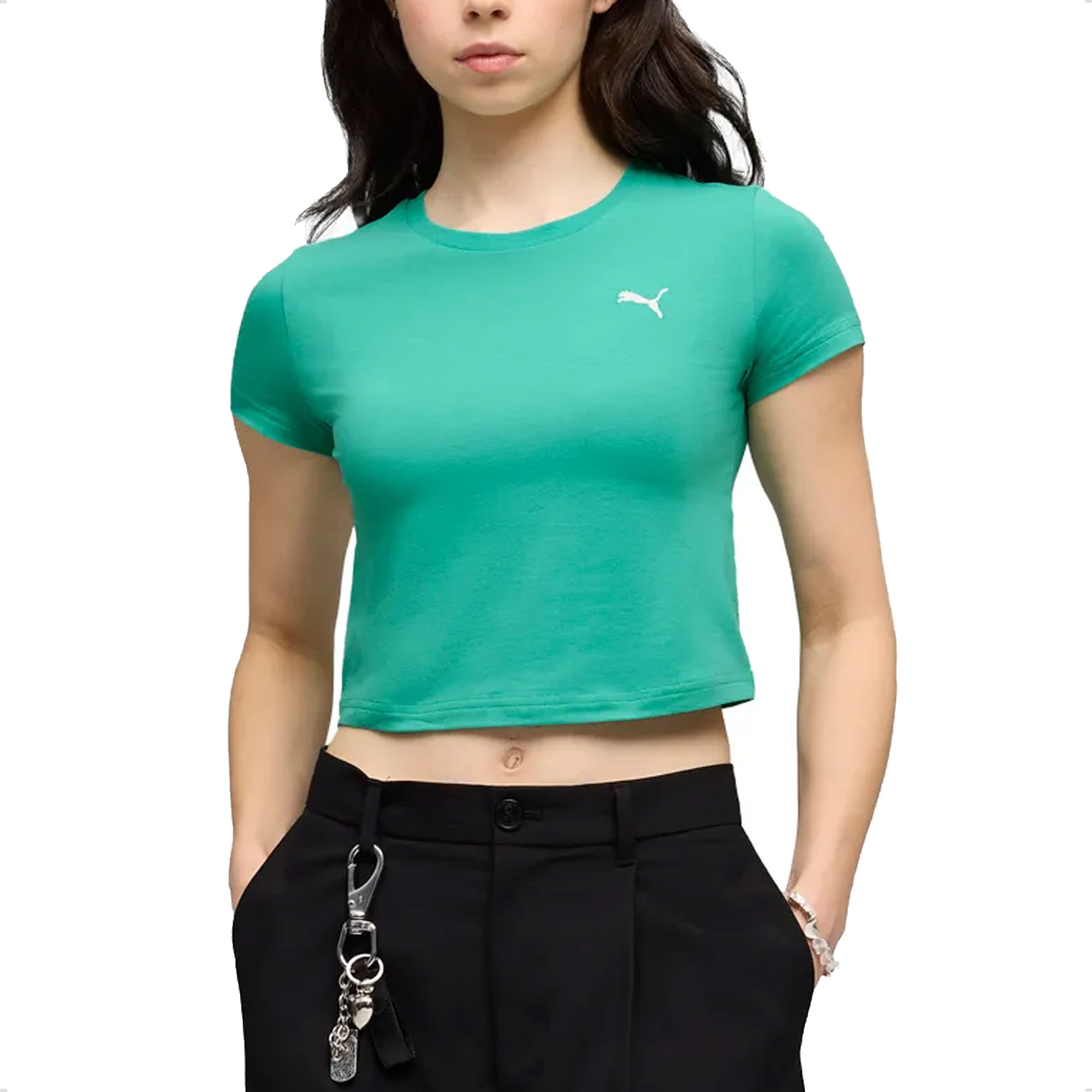 Remera Crop Puma Wardrobe Essentials Baby