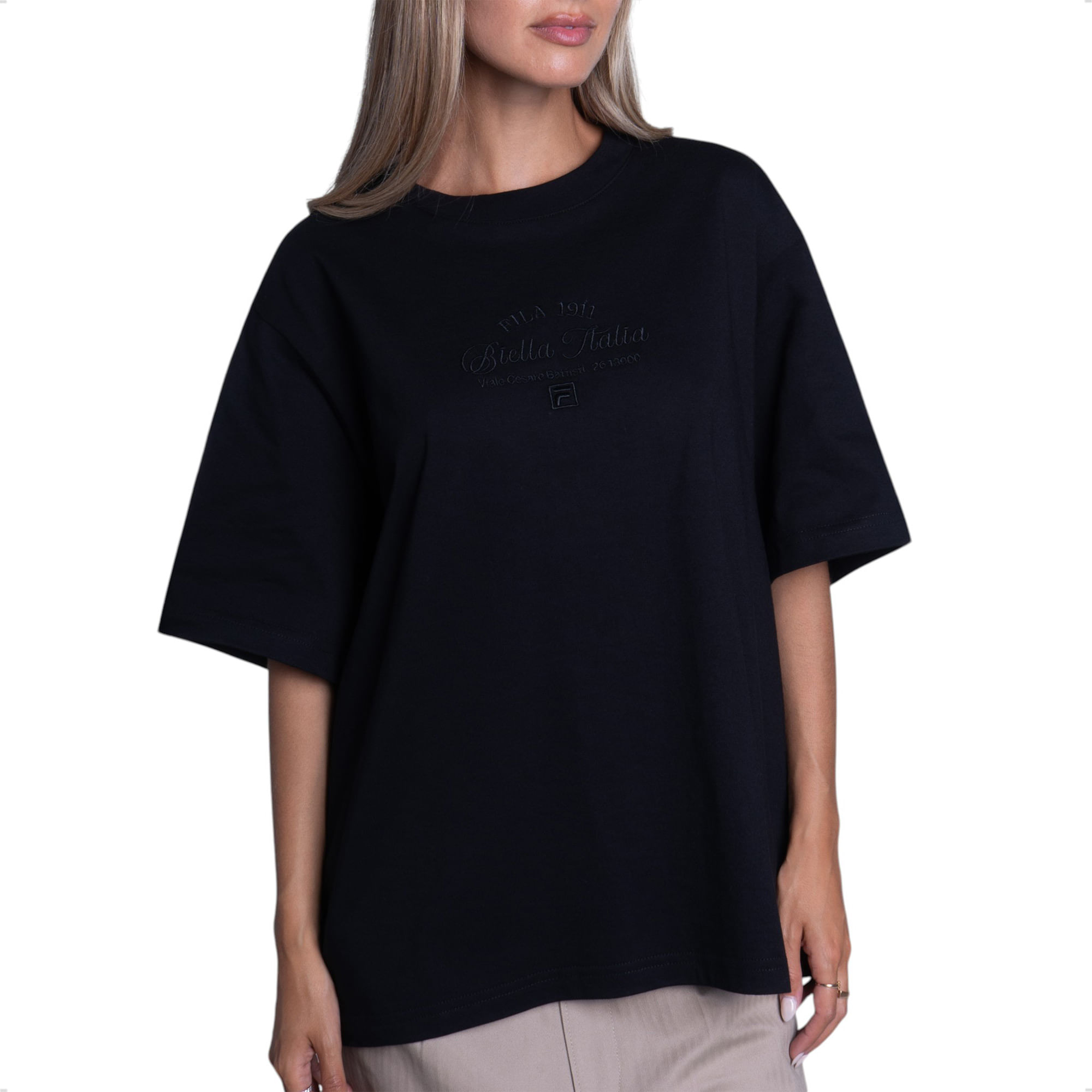 Remera oversize Fila Biella Italia boxy mujer de Fila