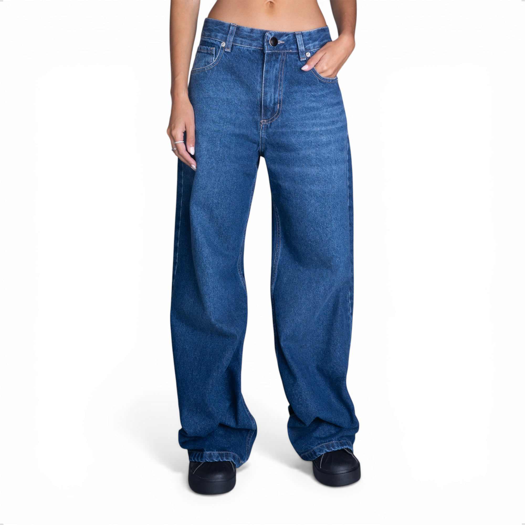 Jean Aurelius Wideleg para mujer — imagen 3