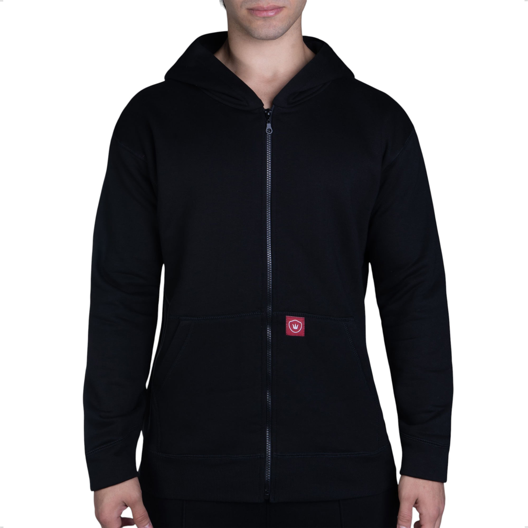 Campera con capucha Aurelius Core con frisa