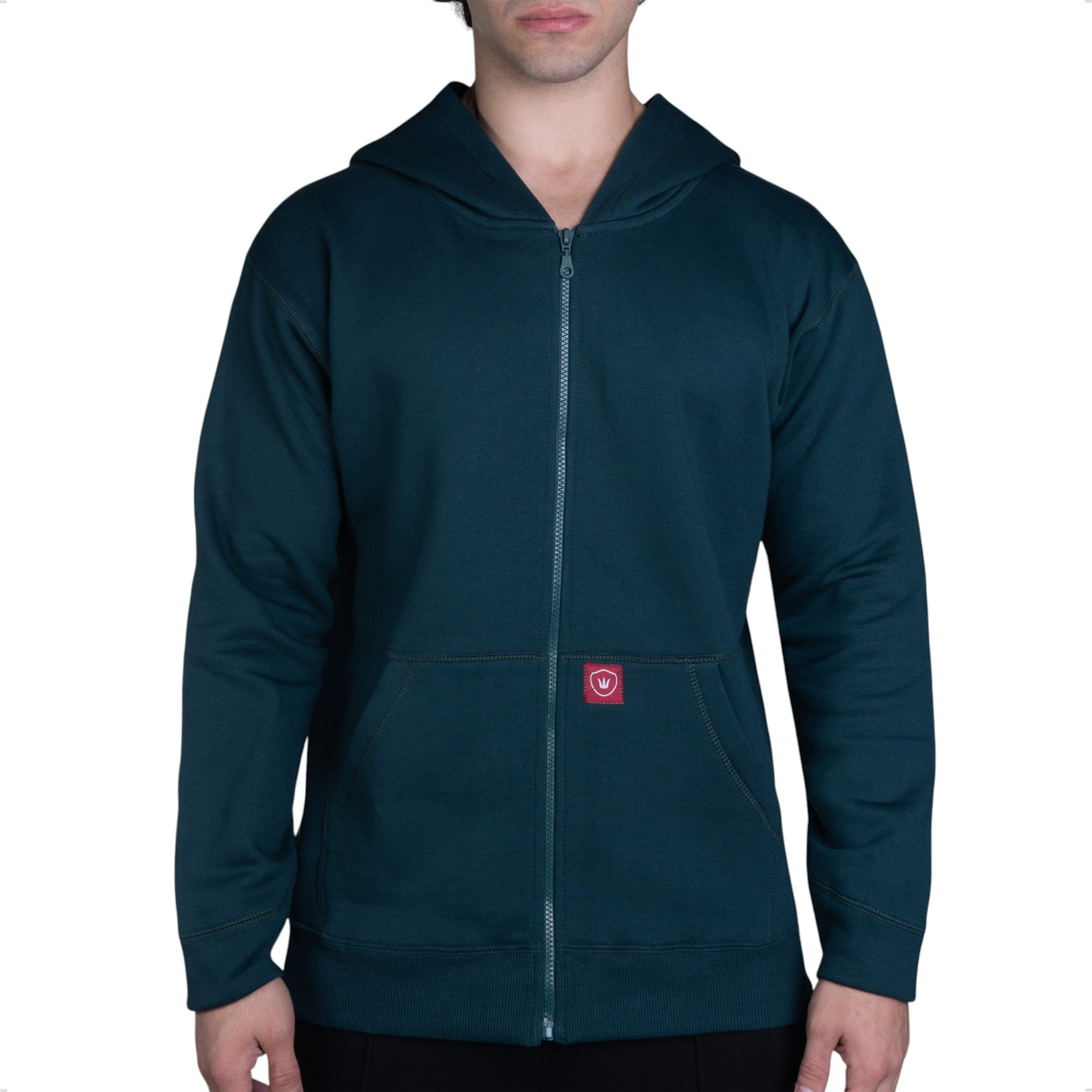 Campera con capucha Aurelius core con frisa