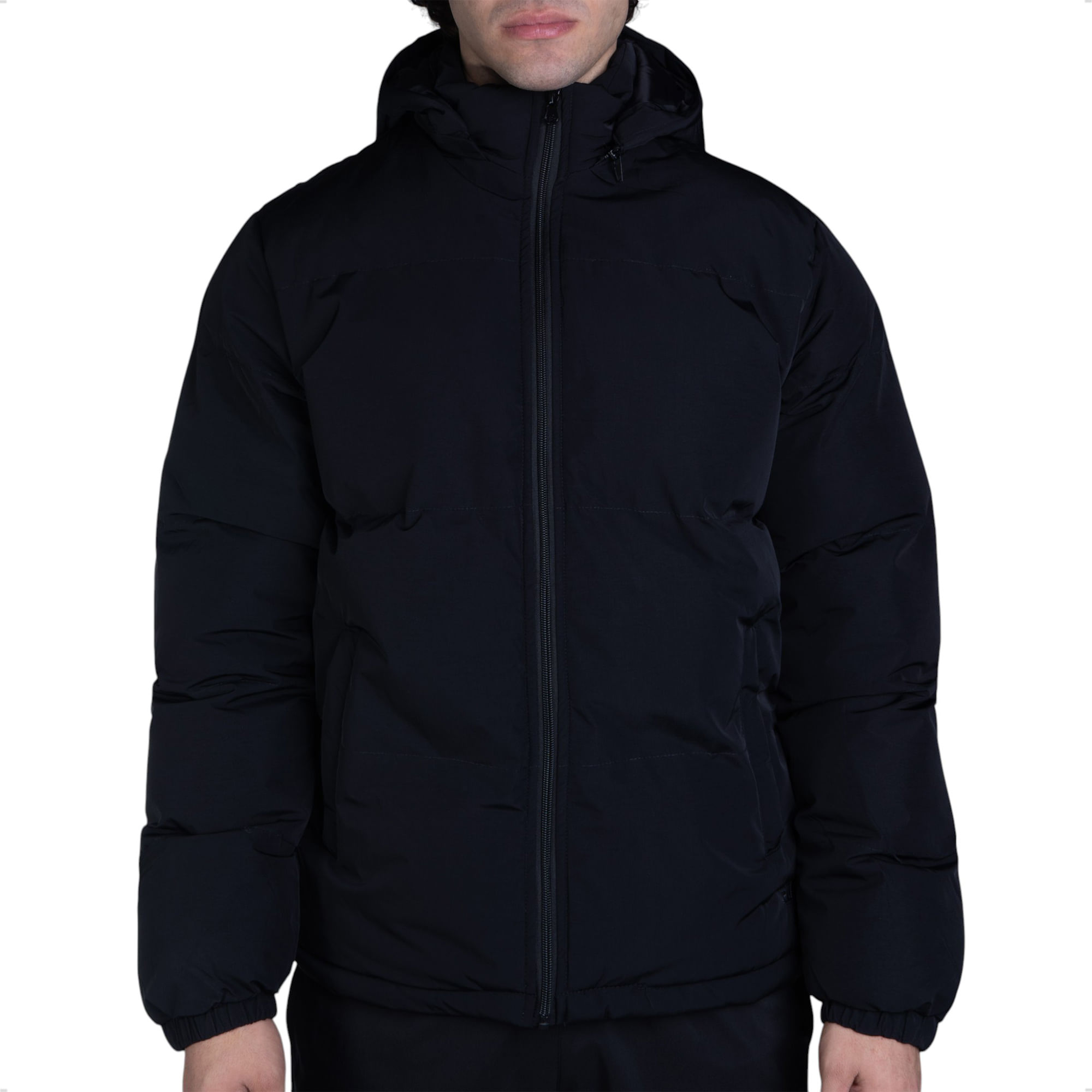 Campera con capucha desmontable rush town padding urbano de Rush Town