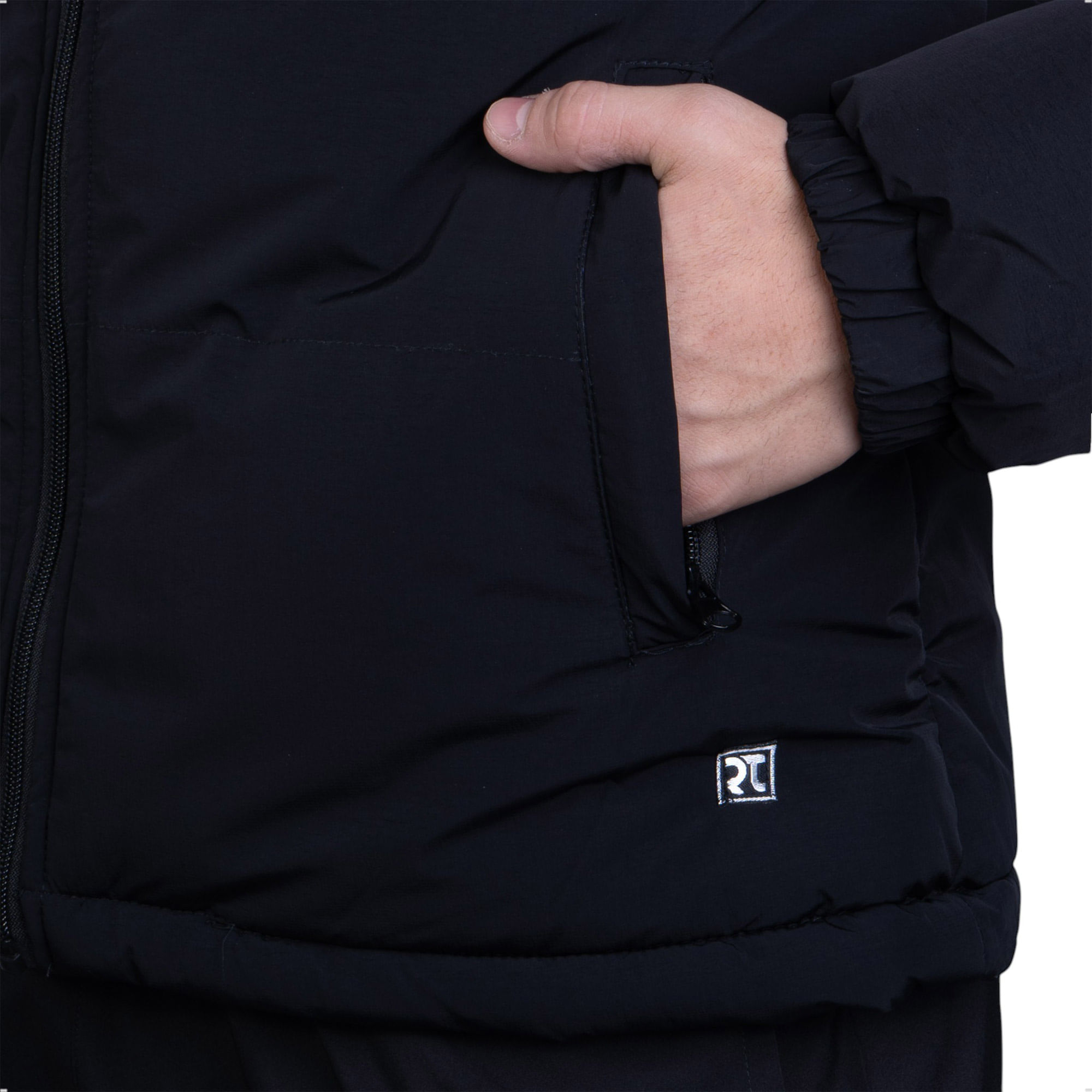 Campera con capucha desmontable rush town padding urbano de Rush Town — imagen 5