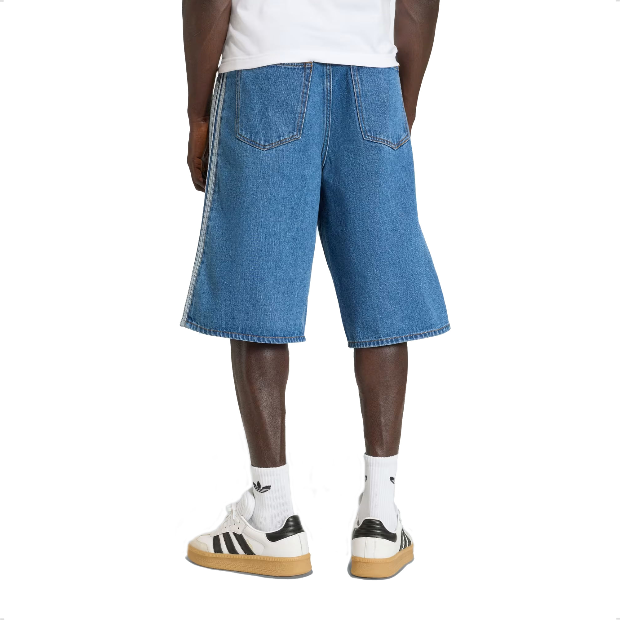 Bermuda jean Adidas Original firebird denim hombre — imagen 2