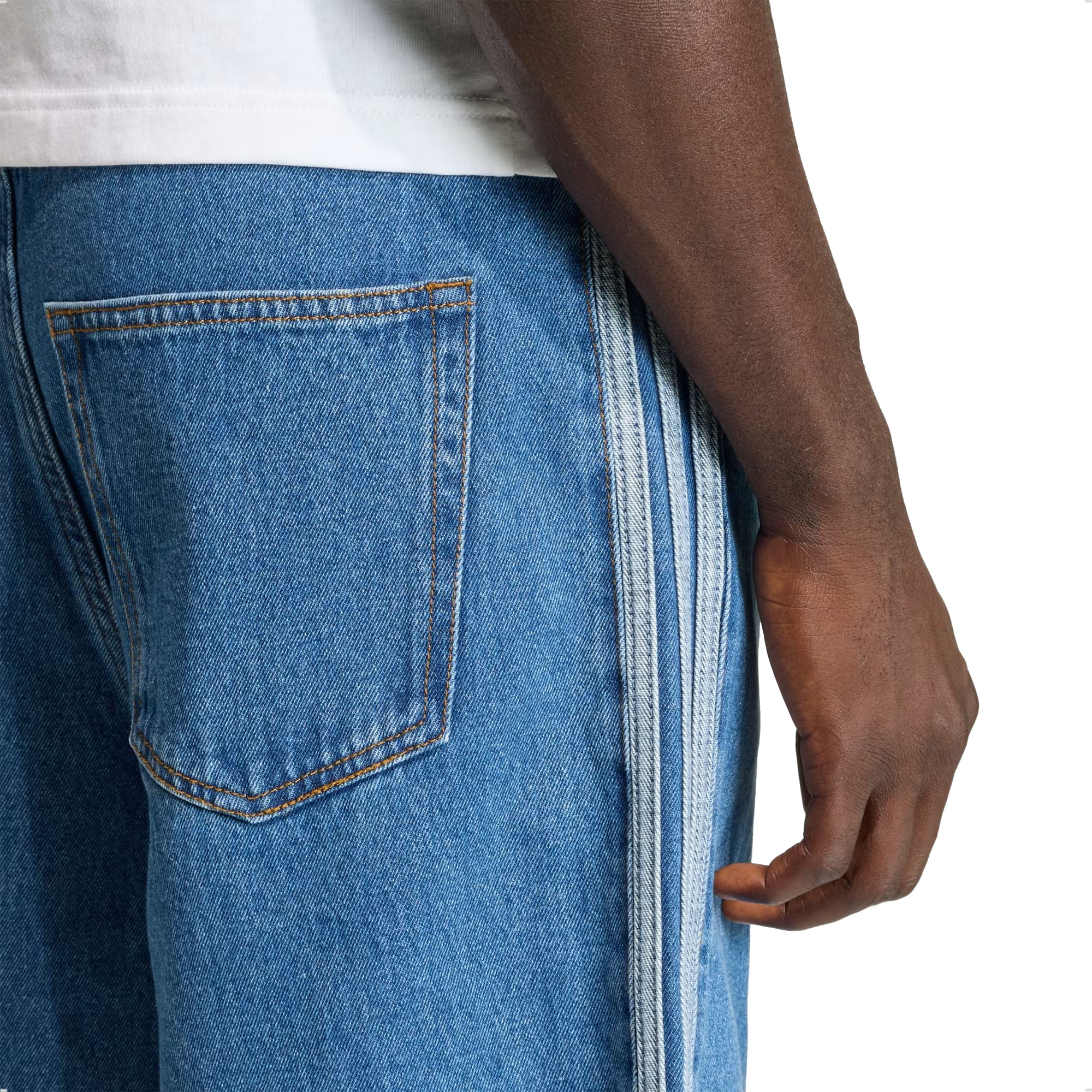 Bermuda jean Adidas Original firebird denim hombre — imagen 4