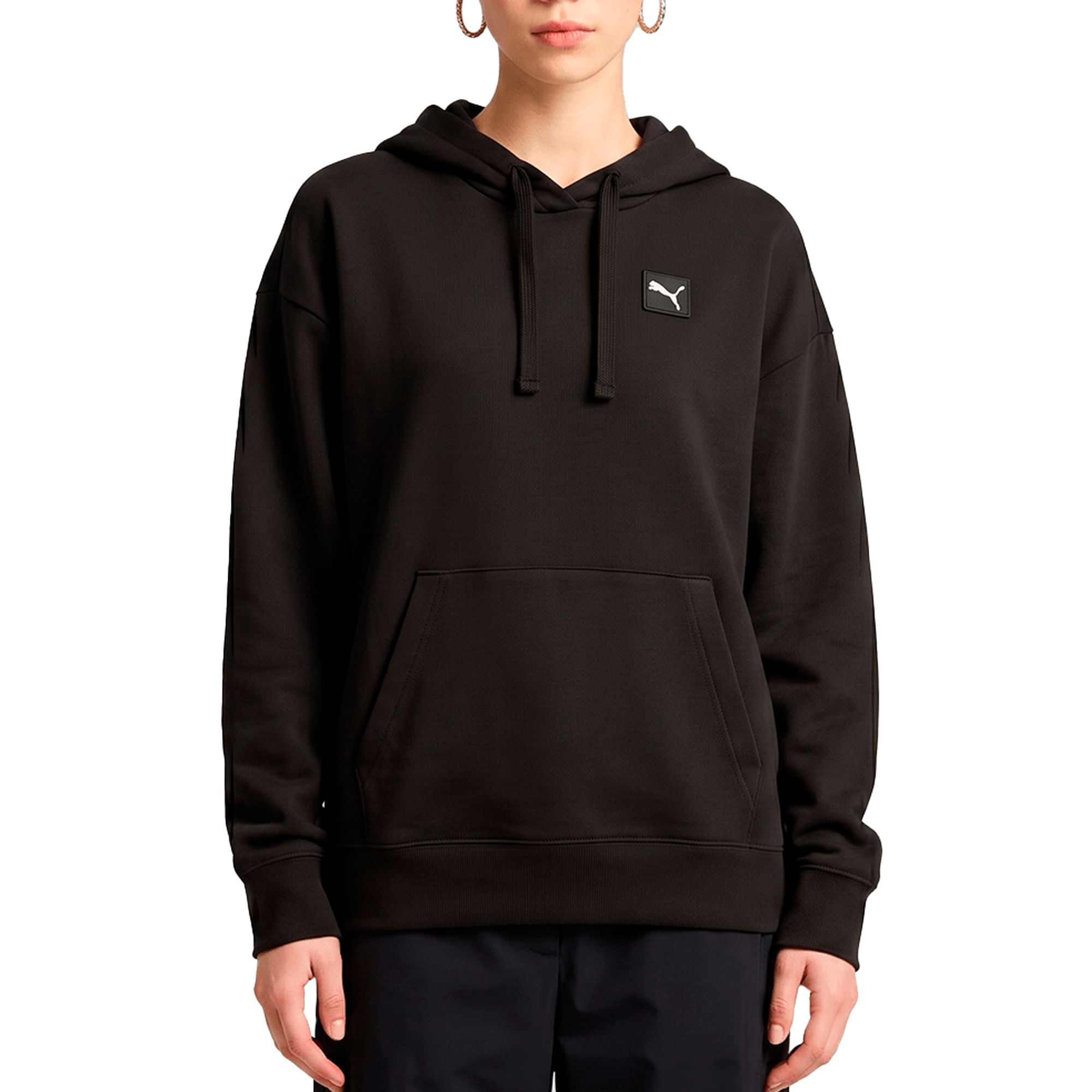 Buzo con capucha Puma essential elevated comfort mujer