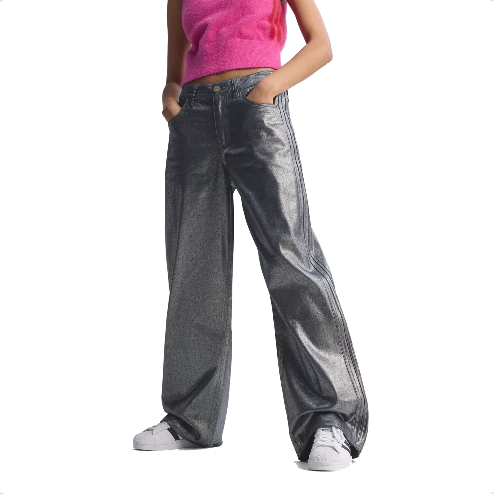 Pantalón Adidas Originals Tejido Denim Firebird para mujer