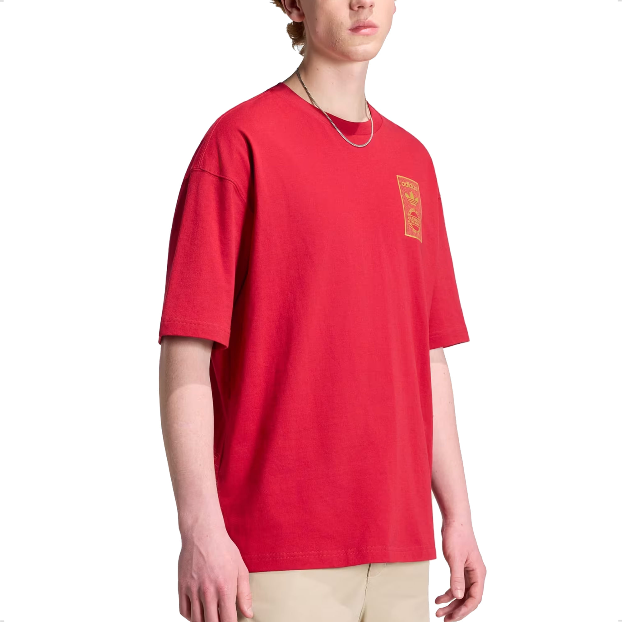 Remera Adidas Originals Varsity Gold