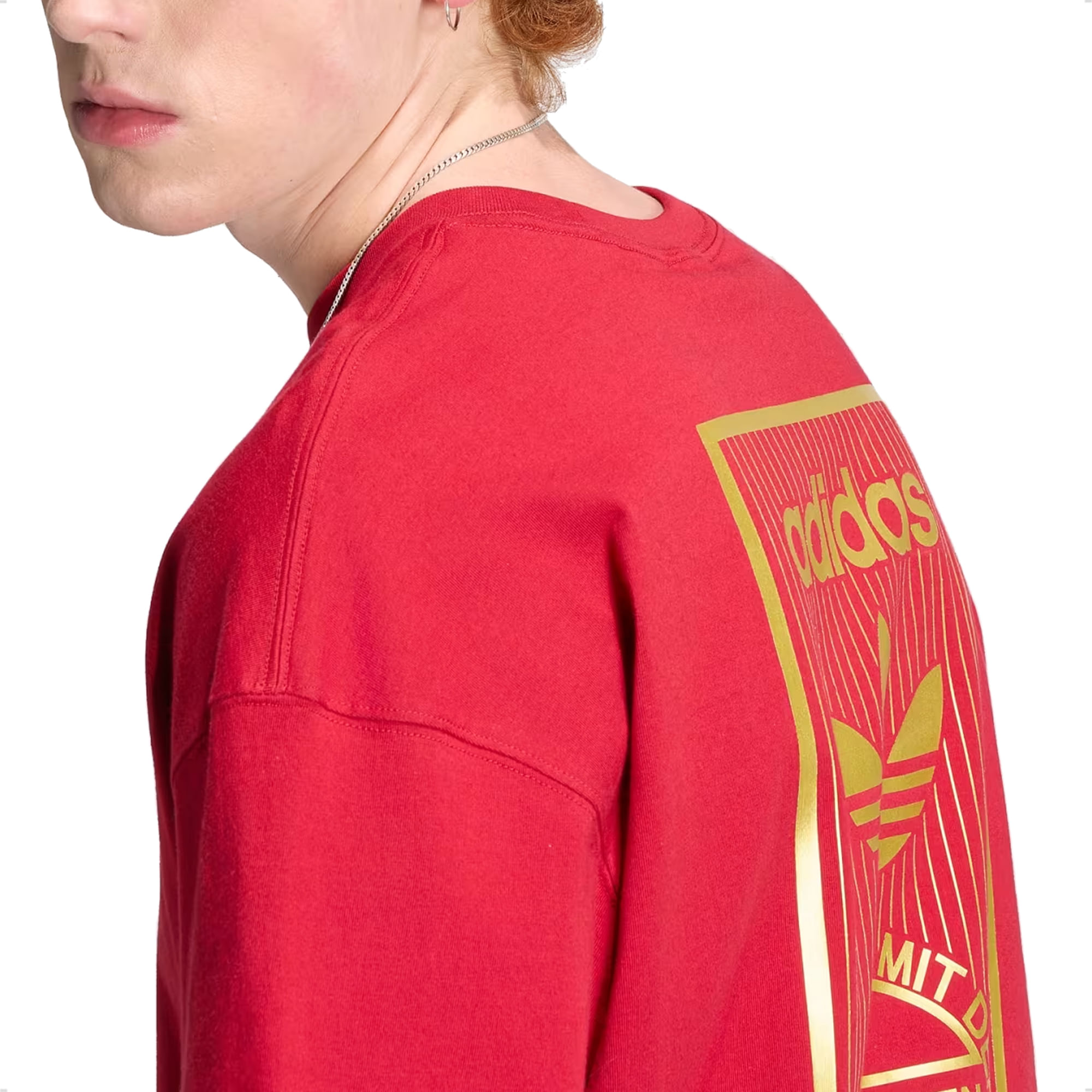 Remera Adidas Originals Varsity Gold — imagen 3