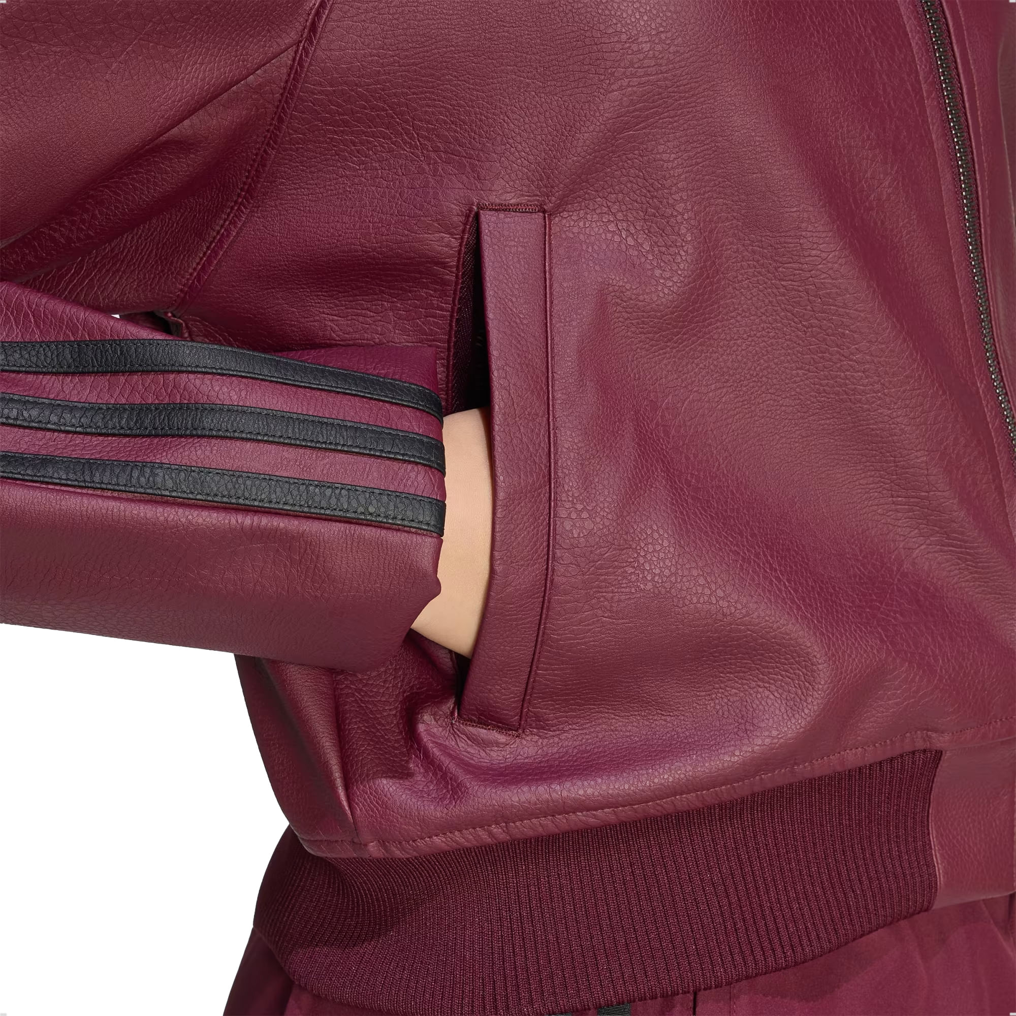 Campera Adidas Originals Pleather Sst Mujer — imagen 3